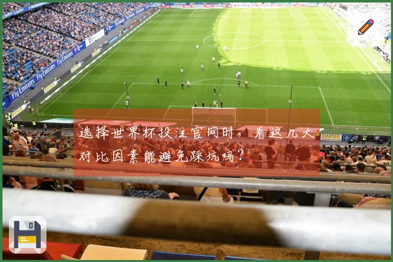 选择世界杯投注官网时，看这几大对比因素能避免踩坑吗？